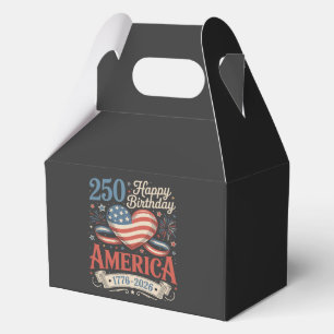 250. Geburtstag USA 250 Jahre Geschenkschachtel