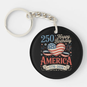 250. Geburtstag USA 250 Jahre Schlüsselanhänger