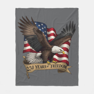 250. Geburtstag von Amerika Fleece-Decke Fleecedecke