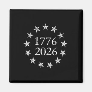 250. Geburtstags-Amerikanische-Flagge-Adler-Shirt Magnet