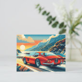250 GTO Ferrari Inspiration Postkarte (Stehend Vorderseite)
