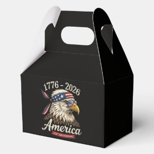 250 Jahr Amerika 1776 2026 Adler Vintage Geschenkschachtel