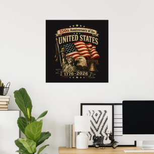 250-Jahr-Feier der USA Poster