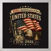 250-Jahr-Feier der USA Poster (Vorne)