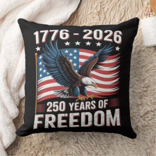 250 Jahre 1776 2026 250. 4. Juli Kissen