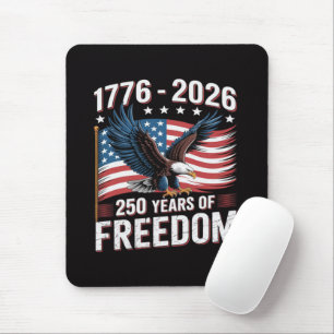 250 Jahre 1776 2026 250. 4. Juli Mousepad