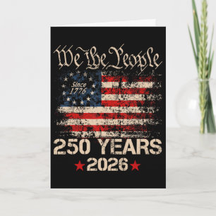 250 Jahre 1776 2026 250. Geburtstag 4. Juli Ame Karte