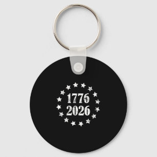 250 Jahre 1776-2026 250. Geburtstag, 4. Juli Schlüsselanhänger