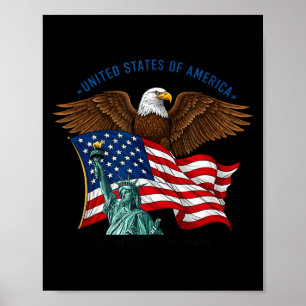 250 Jahre 1776-2026 250. Geburtstag Adler Freiheit Poster