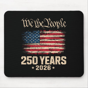 250 Jahre 1776 2026 250. Geburtstag USA-Flagge Wir Mousepad