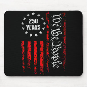 250 Jahre 1776-2026 250. Geburtstag USA Patriotisc Mousepad