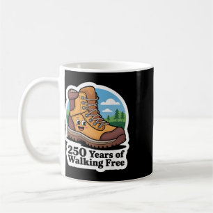 250 Jahre 1776-2026 250. Geburtstag Wandern  Kaffeetasse