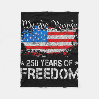 250 Jahre 1776 2026 250. Jubiläum 4. Juli Amerika Fleecedecke
