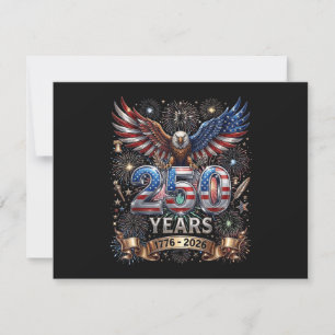 250 Jahre 1776 2026 4. Juli Adler 250. Jahrestag Save The Date