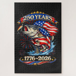250 Jahre 1776-2026 Forellenangeln Puzzle