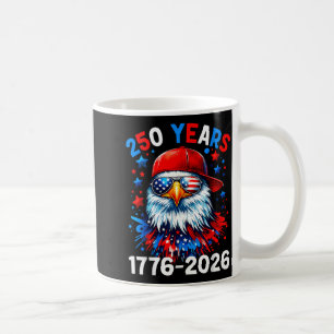 250 Jahre 250. Jubiläum Adler 4. Juli Jungen Kaffeetasse