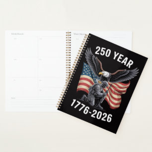 250 Jahre 250. Jubiläum USA 4. Juli  Planer