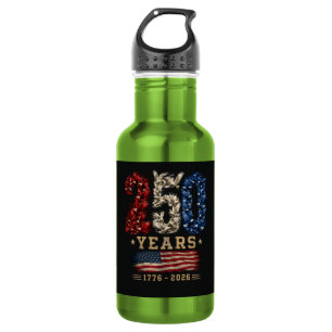 250 Jahre American Eagle Flag Patriotic Edelstahlflasche