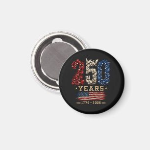 250 Jahre American Eagle Flag Patriotic Magnet
