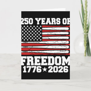 250 Jahre Amerika 1776 2026 250. 4. Juli Verkauf K Karte