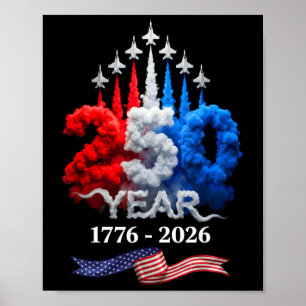 250 Jahre Amerika 1776 2026 250. Geburtstag 4. Poster