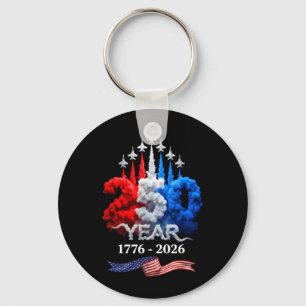 250 Jahre Amerika 1776 2026 250. Geburtstag 4. Schlüsselanhänger