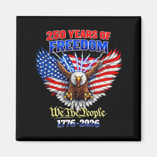 250 Jahre Amerika 1776 2026 250. Geburtstag der US Magnet