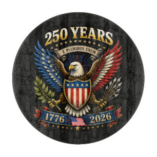 250 Jahre Amerika 1776 2026 250. Jubiläum Schneidebrett