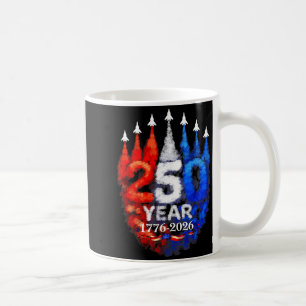 250 Jahre Amerika 1776 2026 250. USA Geburtstag 4t Kaffeetasse