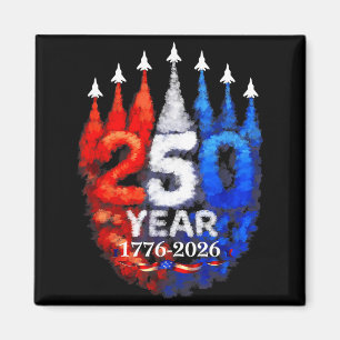 250 Jahre Amerika 1776 2026 250. USA Geburtstag 4t Magnet