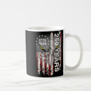 250 Jahre Amerika 1776 2026 250. USA Patriotisch Kaffeetasse