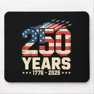 250 Jahre Amerika 1776 2026 250. USA Patriotisch Mousepad