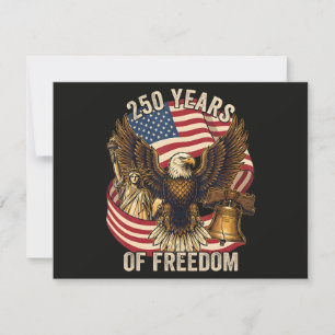 250 Jahre Amerika 1776-2026 Einladung