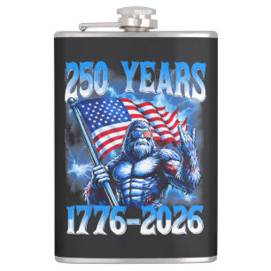 250 Jahre Amerika 1776 2026 Flachmann