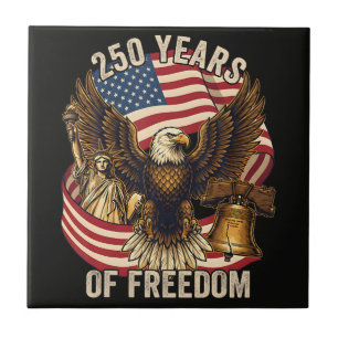 250 Jahre Amerika 1776-2026 Fliese