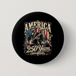 250 Jahre Amerika 1776 2026 Gründerväter Button