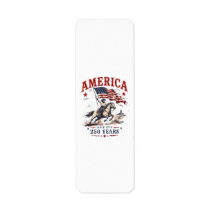 250 Jahre Amerika 1776 2026 Patriotischer Cowboy