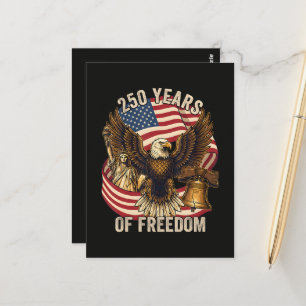 250 Jahre Amerika 1776-2026 Postkarte