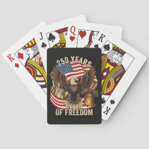 250 Jahre Amerika 1776-2026 Spielkarten