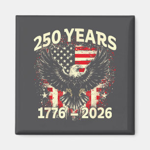 250 Jahre Amerika 1776 2026 Vintage Wir Das Volk Magnet