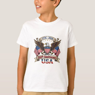 250 Jahre Amerika 250. 4. Juli Jubiläum 1 T-Shirt