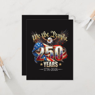 250 Jahre Amerika 250. Jubiläum 4. Juli Einladung