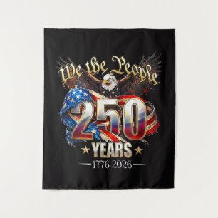 250 Jahre Amerika 250. Jubiläum 4. Juli Wandteppich