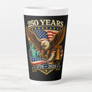 250 Jahre Amerika 250. Jubiläum USA Milchtasse