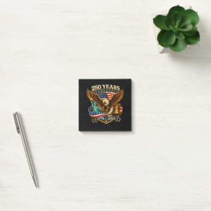 250 Jahre Amerika 250. Jubiläum USA Post-it Klebezettel