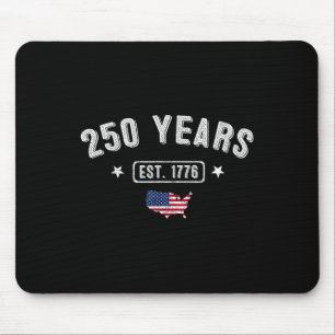 250 Jahre Amerika Jahrestag1776 250. Geburtstag Mousepad