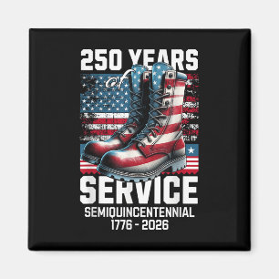 250 Jahre Amerika Jahrestag 250. Unabhängigkeit D Magnet