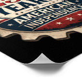 250 Jahre Amerika Jahrestag - 250. Unabhängigkeit Poster (Ecke)