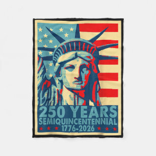250 Jahre Amerika Jahrestag 4. Juli unabhängig Fleecedecke