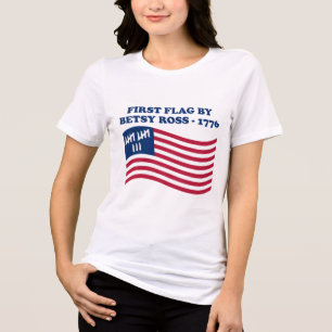 250 Jahre Amerika Jahrestag 4. Juli Vintage Wom Tri-Blend Shirt